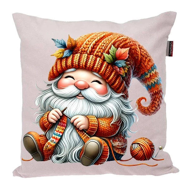 کوسن پاد آفرین مدل پاییز طرح عروسکی کد PK30202