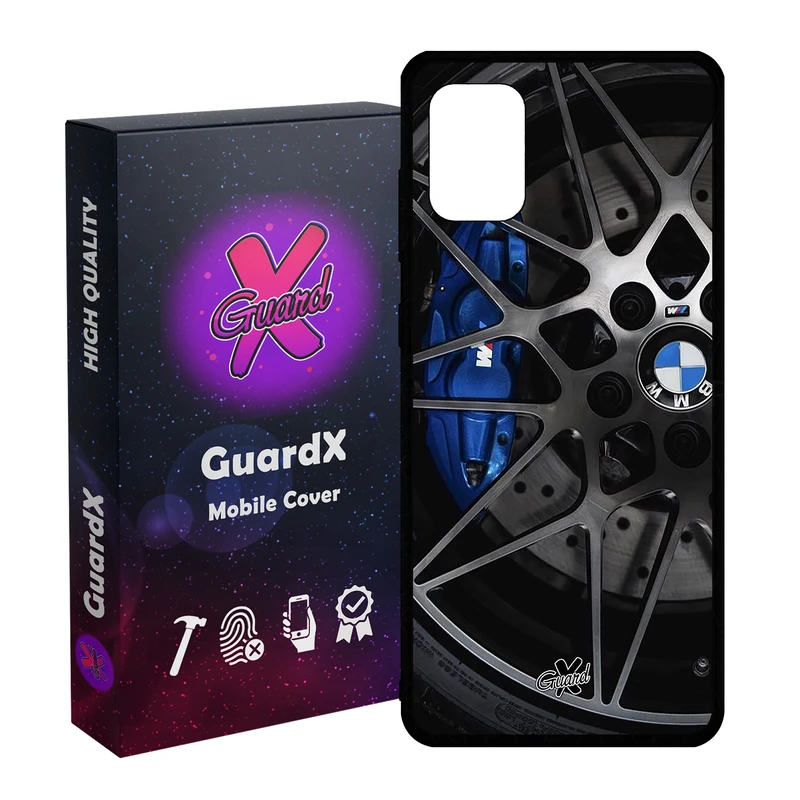 کاور گارد ایکس طرح BMW مدل Glass10437 مناسب برای گوشی موبایل سامسونگ Galaxy A71 4G