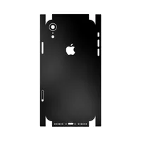 برچسب پوششی ماهوت مدل Black-Matte-FullSkin مناسب برای گوشی موبایل اپل iPhone Xr
