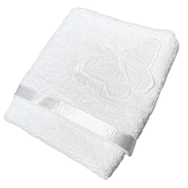 حوله دستی انگلیش هوم مدل Butterfly.Wt سایز 30×45 سانتی متر