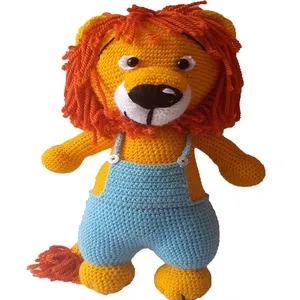 عروسک بافتنی طرح شیر کد m1000