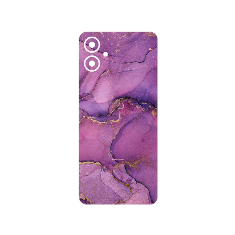 برچسب پوششی ماهوت مدل Purple Marble مناسب برای گوشی موبایل سامسونگ Galaxy A06