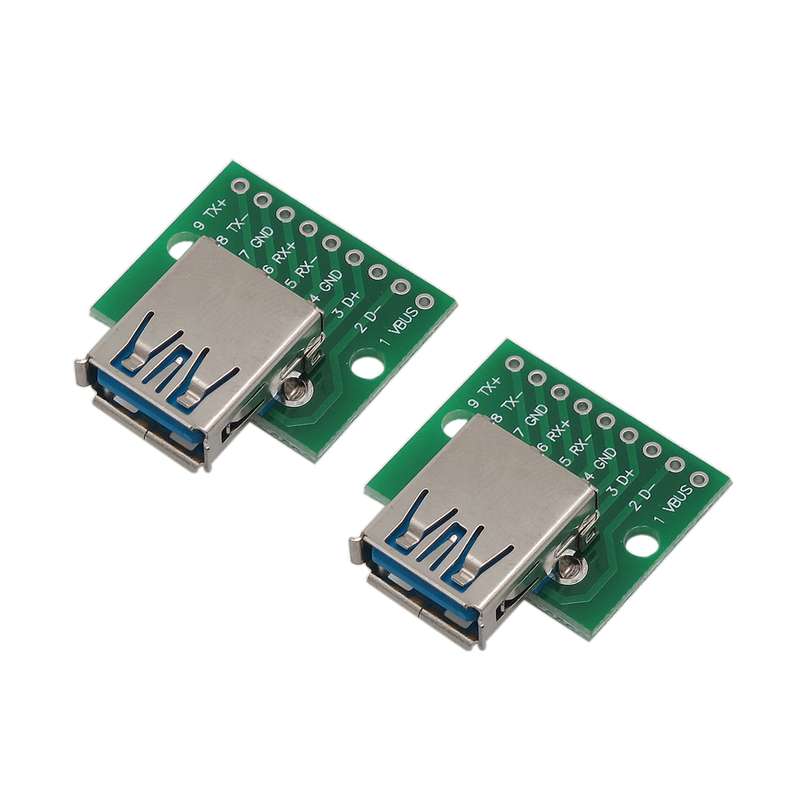 سوکت مادگی USB 3 مدل Breakout board 9 pin بسته 2 عددی