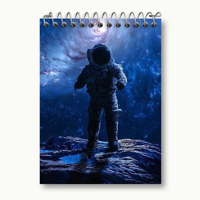 دفتر یادداشت 50 برگ خندالو مدل کهکشان و سیاره ها کد 25365