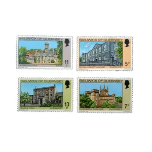 تمبر یادگاری مدل یادبود کد aa-357 مجموعه 4 عددی