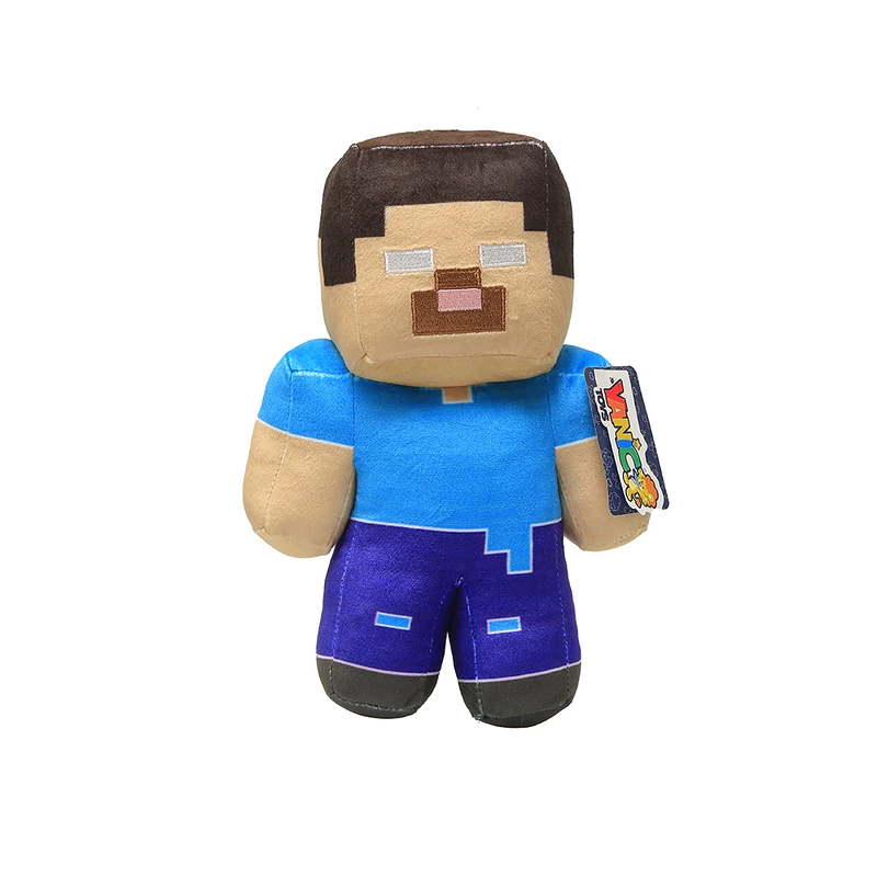 عروسک یانیک مدل هیروبراین ماینکرافت پولیشی کد 100334 ارتفاع 30 سانتیمتر
