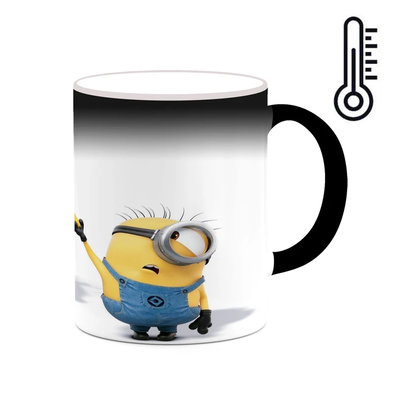 ماگ حرارتی کاکتی طرح minion مینیون مدل mgh42651