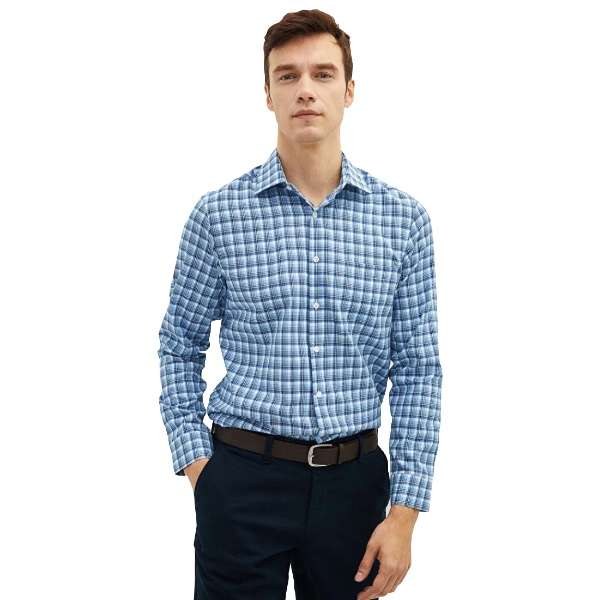 پیراهن آستین بلند مردانه ال سی وایکیکی مدل W16683Z8