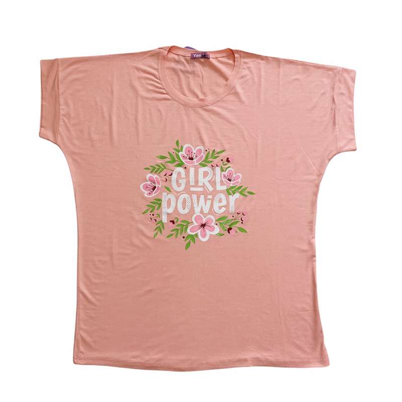 تی شرت زنانه مدل گل