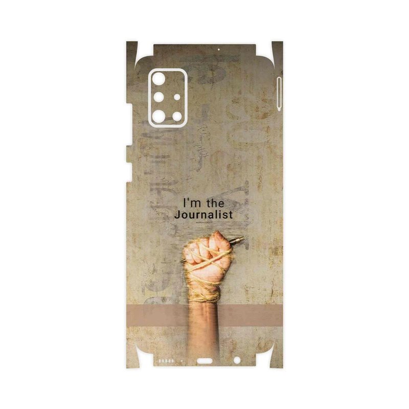برچسب پوششی ماهوت مدل Journalist-FullSkin مناسب برای گوشی موبایل سامسونگ Galaxy A71