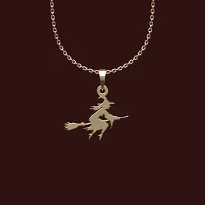 گردنبند طلا 18 عیار زنانه مدوپد مدل جادوگر کد X2-1-1201