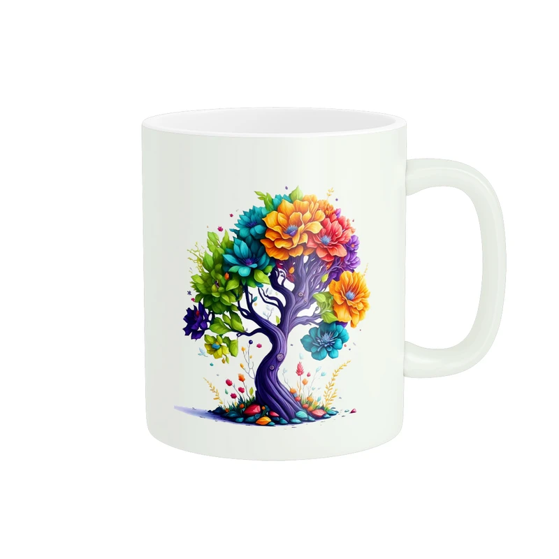  ماگ پاد آفرین طرح درخت کد 1040