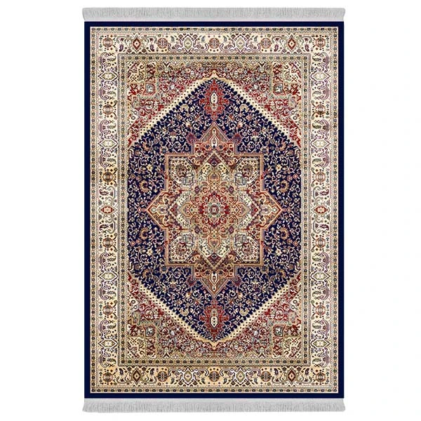 فرش پارچه‌ای دفه مدل فرشینه طرح مدرن کد 575