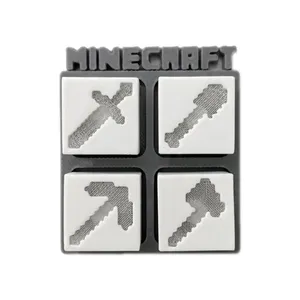 دکمه کیبورد مدل ماینکرفت مجموعه 4 عددی به همراه پایه نگهدارنده کلید