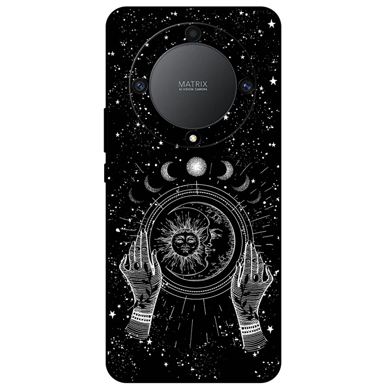 کاور مگافون طرح ماه و خورشید مدل 1892 مناسب برای گوشی موبایل آنر X9A