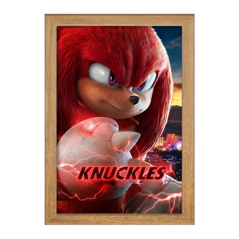 تابلو خندالو مدل سونیک (Sonic) کد F2235