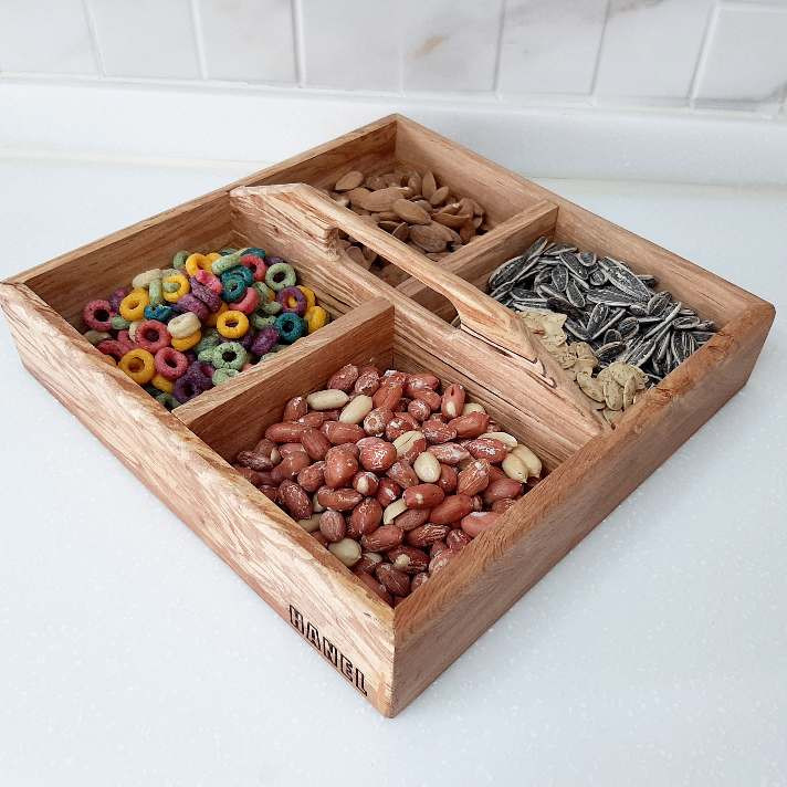 اردوخوری مدل چوبی طرح راش کد R4