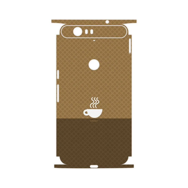 برچسب پوششی ماهوت مدل Minimal Cup of Coffee Icon-FullSkin مناسب برای گوشی موبایل گوگل Nexus 6P