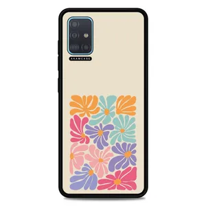 AKAM AMC-WSGA51-FLOWERS-18 Cover For Samsung Galaxy A51