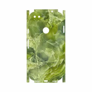 MAHOOT Green Crystal Marble-FullSkin Cover Sticker for Google Pixel