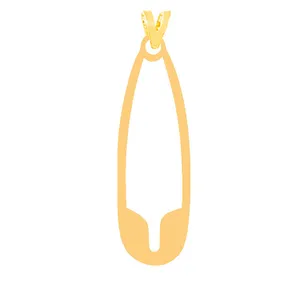 آویز گردنبند طلا 18 عیار زنانه الن نار مدل ELN31613