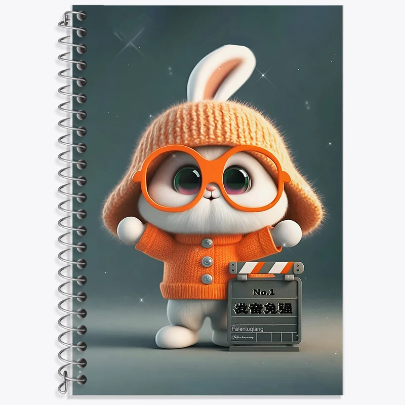 دفتر لغت 50 برگ خندالو طرح خرگوش کیوت کد F5677