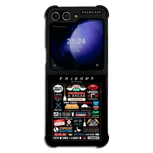 AKAM AMCWSGZFLIP5-FRIENDS12 Cover For Samsung Galaxy Z Flip 5