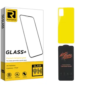 Randika ANTI-STATIC Screen Protector For samsung m31s With Back Protector