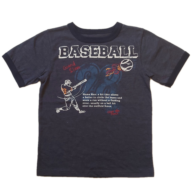 تی شرت آستین کوتاه پسرانه کارترز مدل BASEBALL