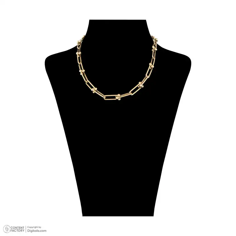 گردنبند طلا 18 عیار زنانه تاج مدل 1159