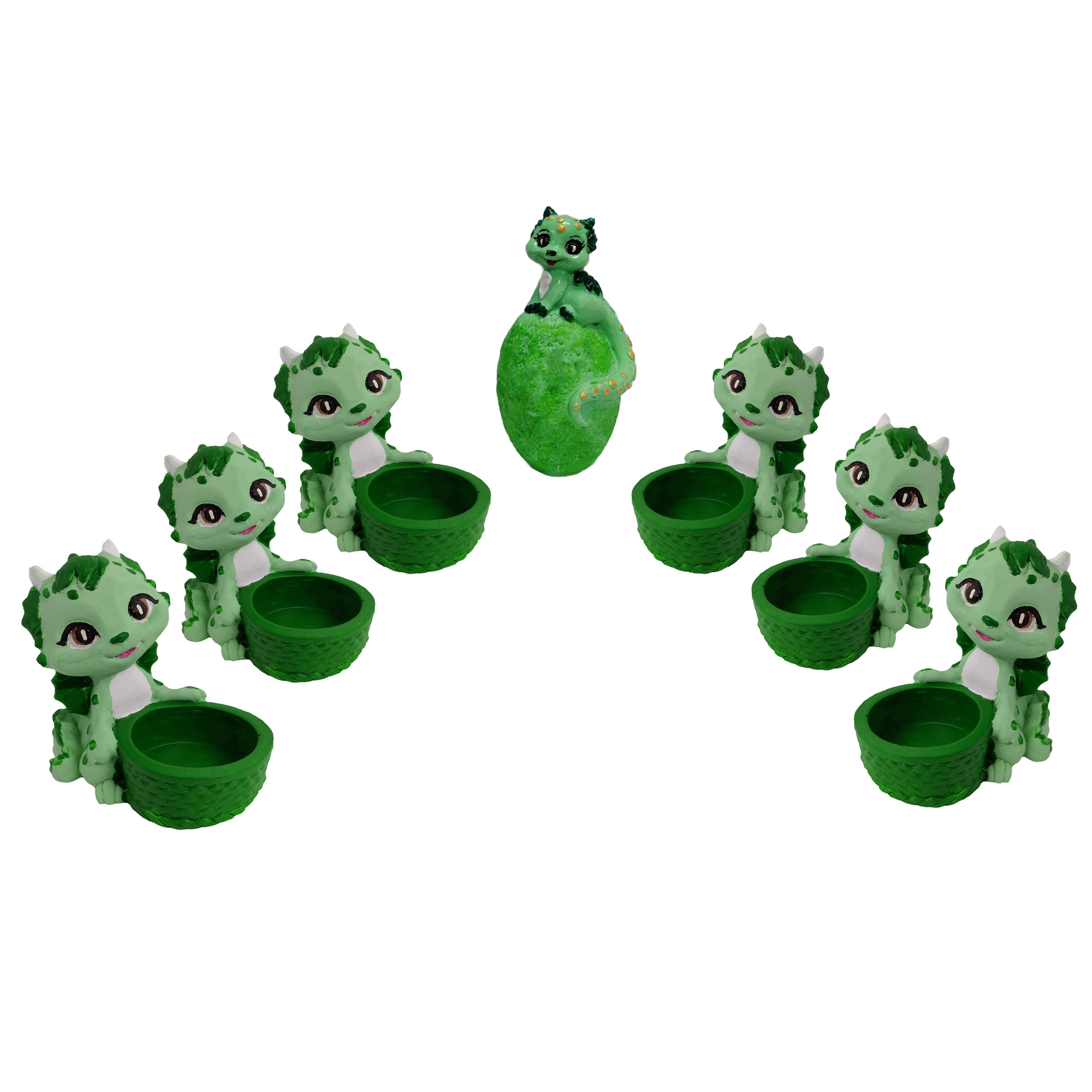 هفت سین مدل اژدها مجموعه 7 عددی