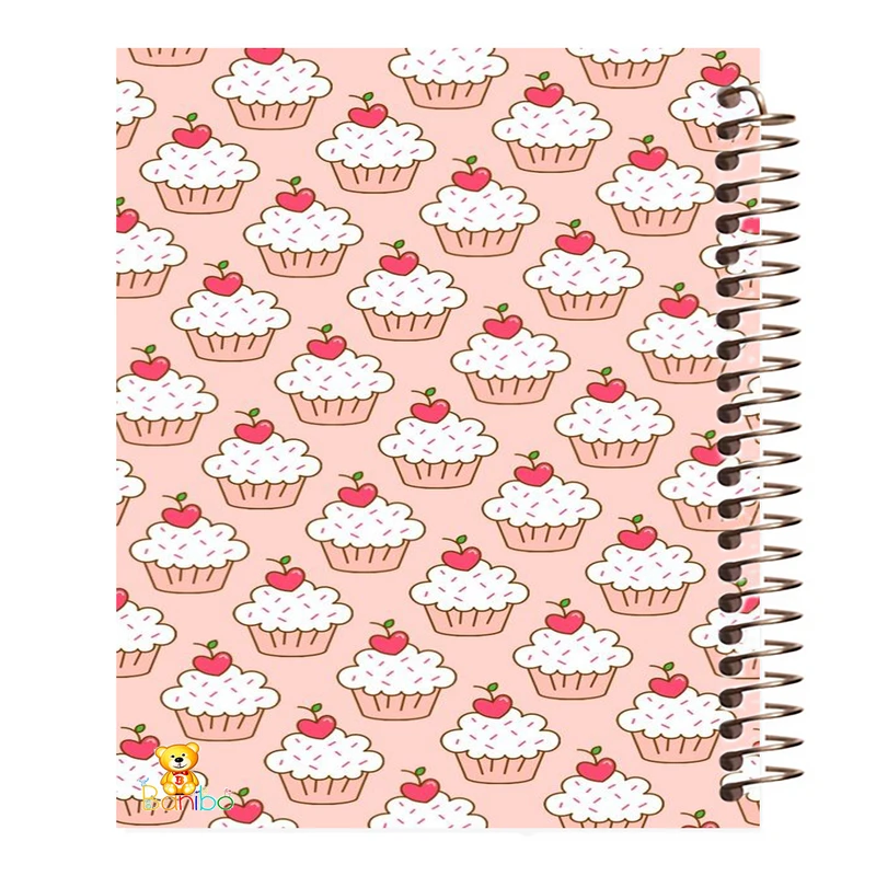 دفتر نقاشی 50 برگ بانیبو مدل کاپ کیک کد 310