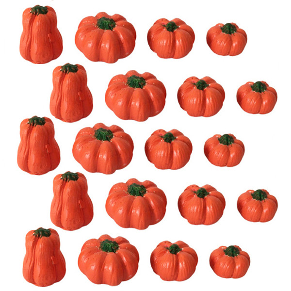 میوه تزیینی مدل کدو تنبل کد 716 مجموعه 20 عددی