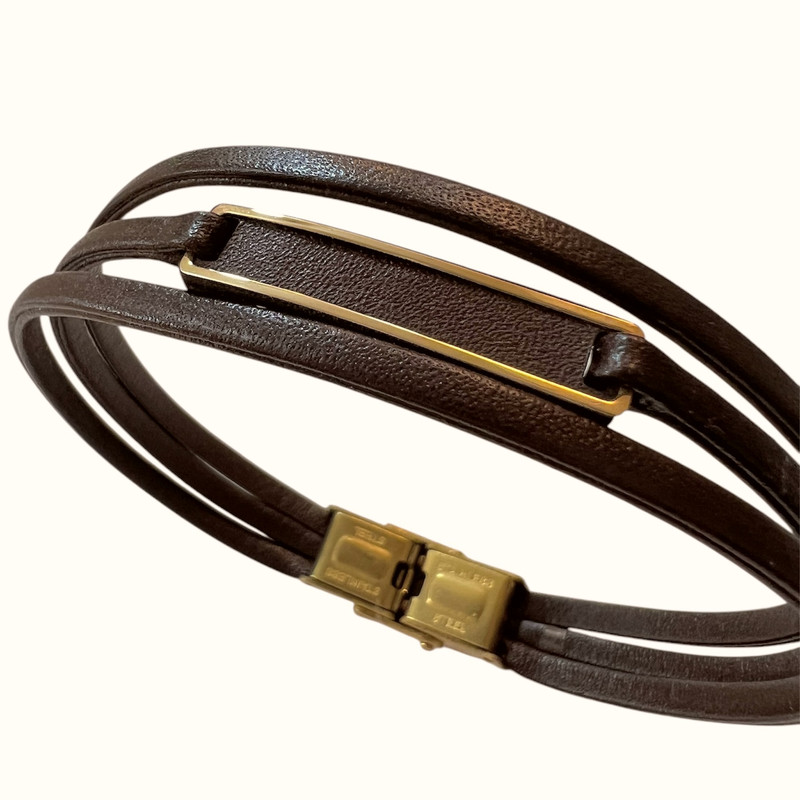 دستبند طلا 18 عیار مردانه الین گالری مدل هاتف کد 15000dch