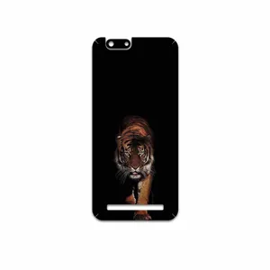 MAHOOT Wild-Tiger Cover Sticker for PinePhone Kde Community Edition