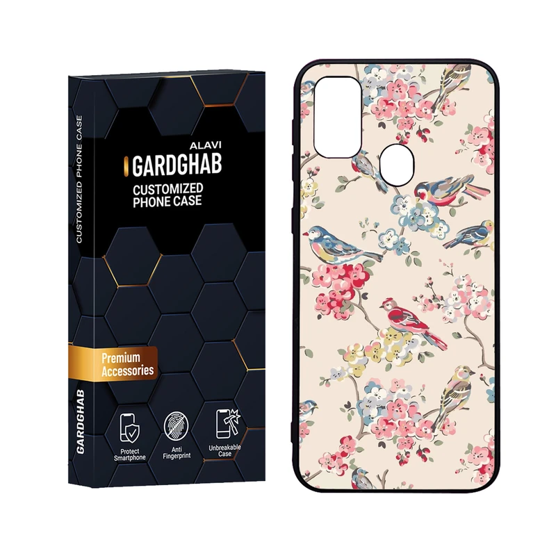 کاور گارد قاب علوی مدل Glass مناسب برای گوشی موبایل سامسونگ Galaxy M30S
