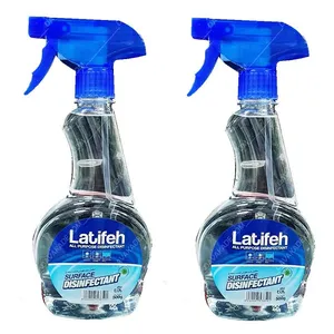 محلول ضد عفونی کننده سطوح لطیفه مدل HRZ حجم 500 میلی لیتر مجموعه 2 عددی