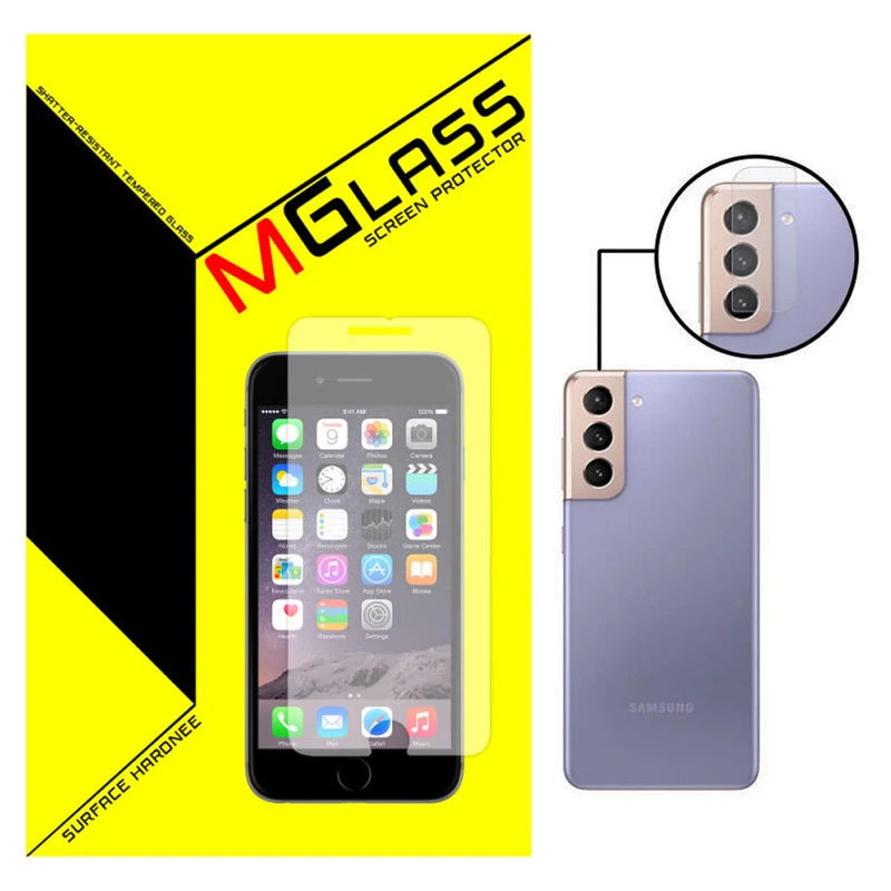 محافظ لنز دوربین ام گلس مدل Lens-01 مناسب برای گوشی موبایل سامسونگ Galaxy S21 FE