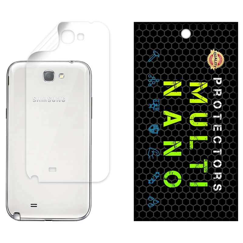 محافظ پشت شفاف نانو هیدروژل مولتی نانو مدل X-F1T مناسب برای گوشی موبایل سامسونگ Galaxy Note 2