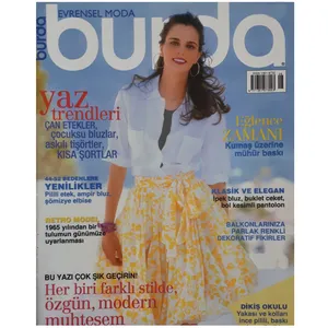 مجله burda ژوئن 2013