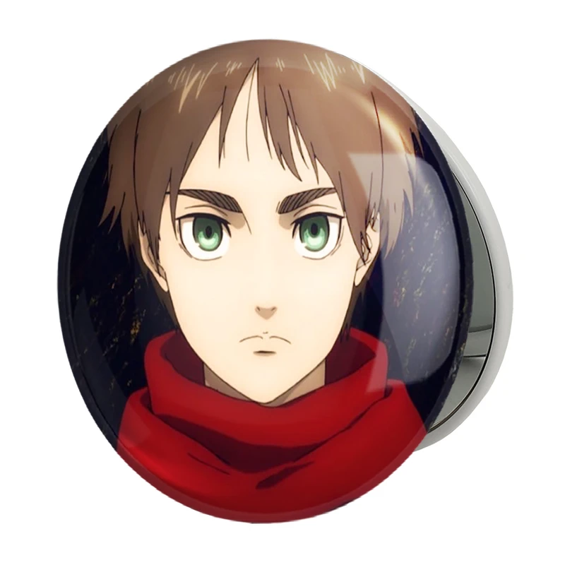 آینه جیبی خندالو طرح ارن یگر انیمه اتک آن تایتان مدل تاشو کد 13250 