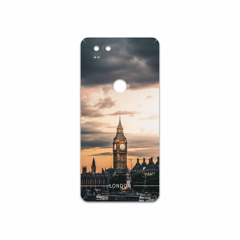 برچسب پوششی ماهوت مدل London City مناسب برای گوشی موبایل گوگل Pixel 2