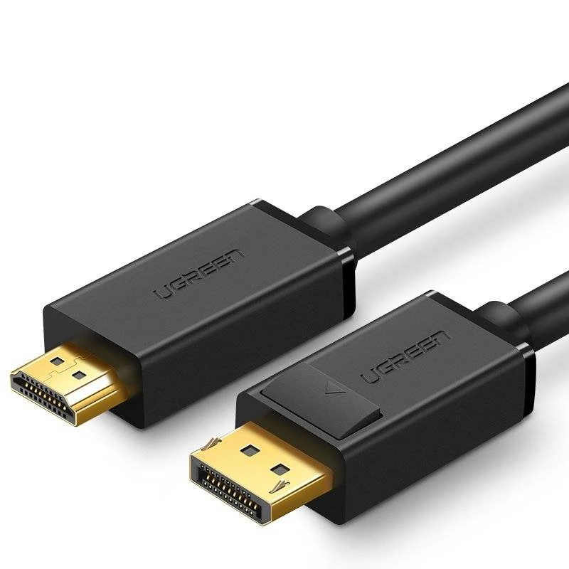 کابل تبدیل DisplayPort به HDMI یوگرین مدل DP101-10238 طول 1 متر