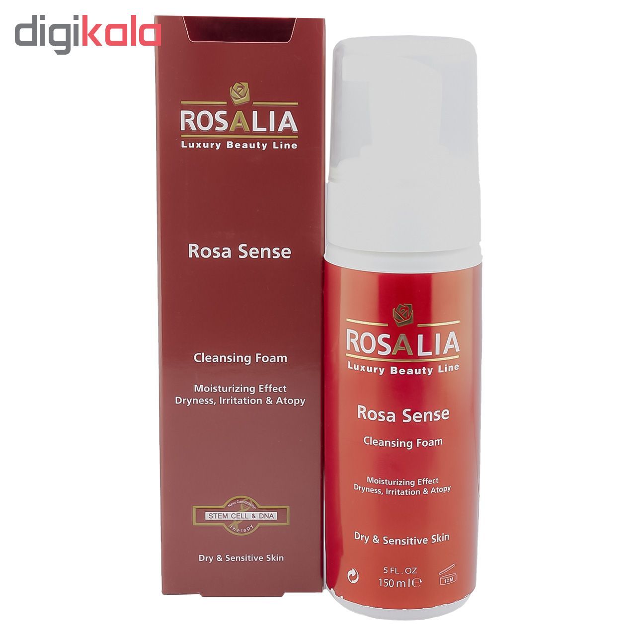 فوم پاک کننده صورت رزالیا مدل Rosa Scence حجم 150 میلی لیتر -  - 3