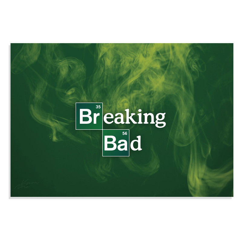 پوستر طرح سریال Breaking Bad مدل NV0332