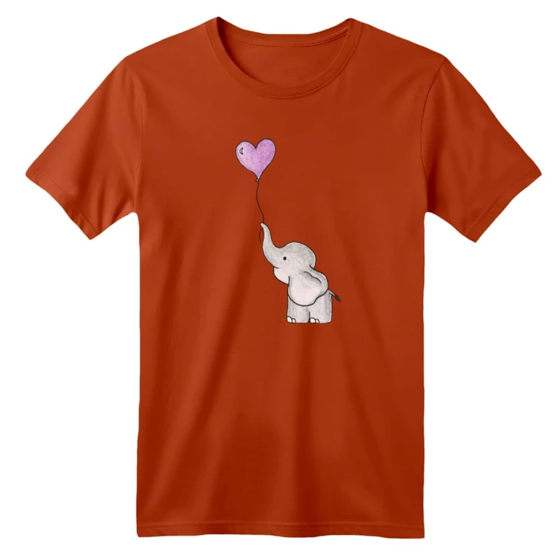 تی شرت آستین کوتاه بچگانه مدل فیل کد ۱۹