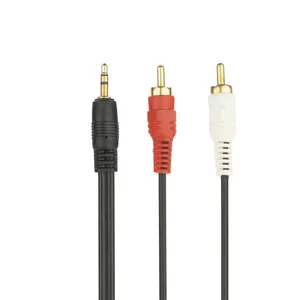 کابل تبدیل جک 3.5 میلی متری به  RCA سویز کد 85 طول 5 متر