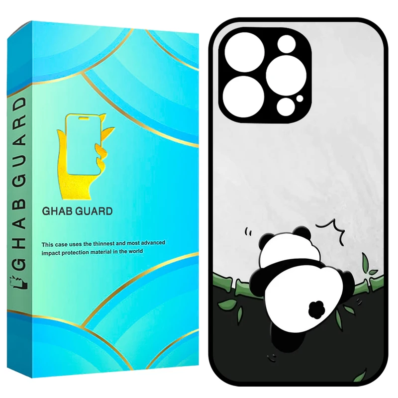 کاور قاب گارد طرح پاندا مدل GCHP16P مناسب برای گوشی موبایل اپل iPhone 16 Pro