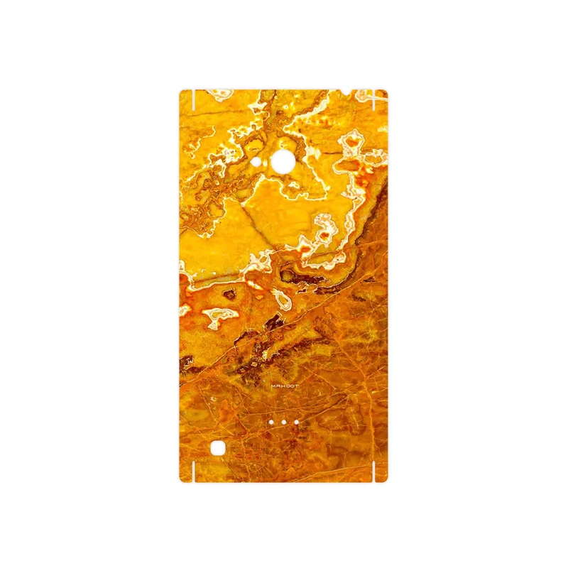 برچسب پوششی ماهوت مدل Gold Marble مناسب برای گوشی موبایل نوکیا Lumia 720