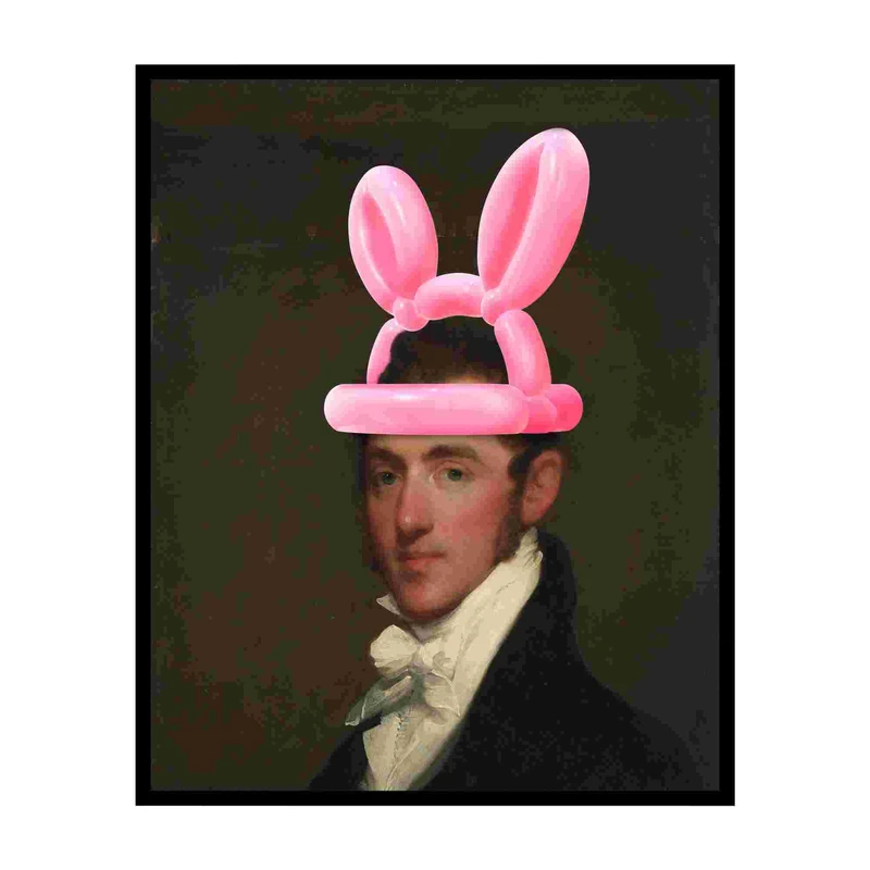 پوستر مدل چاپ گوش‌های خرگوش